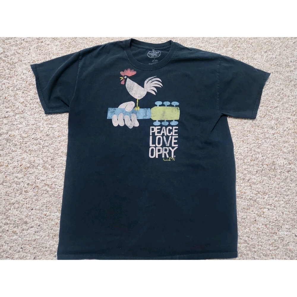 Grand Ole Opry shirt Concert‎ shirt Band tee Woodstock Parody Music tee L